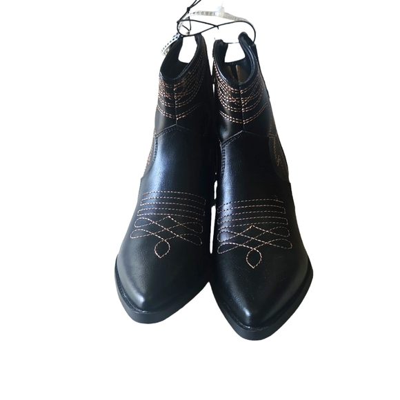 Indigo Rd Iradikan Consrasting Stitch Pink Embroidered Western Boots Size 5.5 M - Picture 1 of 16
